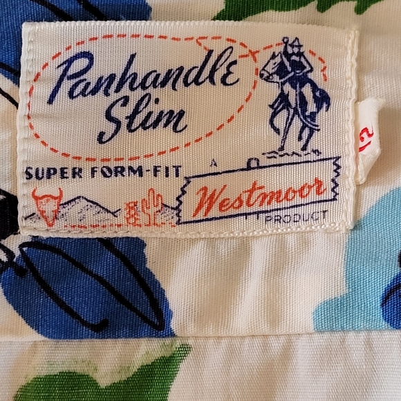 Panhandle slim super form fit westmoor vintage shirt small - Picture 12 of 12